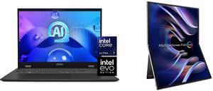 Laptop Monitor - Portable & Touchscreen Combo - MSI Prestige 16 AI Evo B1MG-020US Bundle with ASUS 90LM09EV-B011B0 Laptop Monitor - Portable & Touchscreen Combo - MSI Prestige 16 AI Evo B1MG-020US Bundle with ASUS 90LM09EV-B011B0