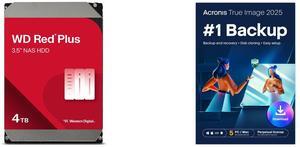 HDD Downloadable Software - Utilities Combo -  Western Digital WD40EFPX Bundle with  Acronis Inc. HOJSSHZZS