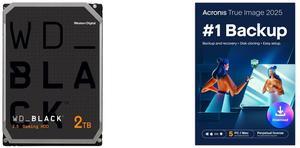 HDD Downloadable Software - Utilities Combo -  Western Digital WD2003FZEX Bundle with  Acronis Inc. HOJSSHZZS