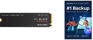 SSD Downloadable Software - Utilities Combo -  Western Digital WDS200T2X0E Bundle with  Acronis Inc. HOJSSHZZS