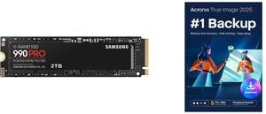 SSD Downloadable Software - Utilities Combo -  SAMSUNG MZ-V9P2T0B/AM Bundle with  Acronis Inc. HOJSSHZZS