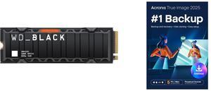 SSD Downloadable Software - Utilities Combo -  Western Digital WDS200T2XHE Bundle with  Acronis Inc. HOJSSHZZS