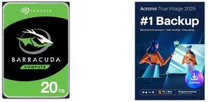 HDD Downloadable Software - Utilities Combo -  Seagate ST20000DM001 Bundle with  Acronis Inc. HOJSSHZZS
