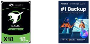 HDD Downloadable Software - Utilities Combo -  Seagate ST18000NM000J Bundle with  Acronis Inc. HOJSSHZZS
