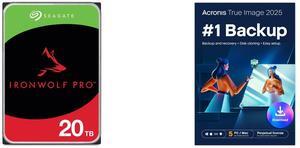 HDD Downloadable Software - Utilities Combo -  Seagate ST20000NT001 Bundle with  Acronis Inc. HOJSSHZZS