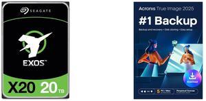 HDD Downloadable Software - Utilities Combo -  Seagate ST20000NM007D Bundle with  Acronis Inc. HOJSSHZZS