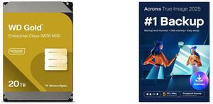 HDD Downloadable Software - Utilities Combo -  Western Digital WD202KRYZ Bundle with  Acronis Inc. HOJSSHZZS