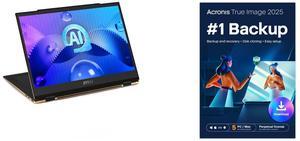 2-in-1 Laptops Downloadable Software - Utilities Combo -  MSI Summit E13 AI Evo A1MTG Bundle with  Acronis Inc. HOJSSHZZS