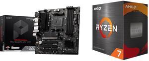 MSI PRO PRO B550M-VC WIFI AM4 MATX AMD Motherboard AMD Ryzen 7 5800XT - Ryzen 7 5000 Series Vermeer (Zen 3) 8-Core 3.8 GHz Socket AM4 105W None Integrated Graphics Processor - 100-100001582BOX