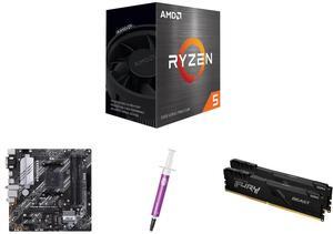 AMD Ryzen 5 5500 + ASUS PRIME B550M-A WIFI II + Kingston FURY Beast 32GB DDR4 + Cooler Master Thermal Paste