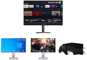 Evolve III X4 VA 31.5" UHD 60Hz Android Smart TV - Black X4-32E2U Evolve III X2 Mini LED 32" UHD 60Hz IPS Zone 2304 Desktop Monitor - Gray X2-32A6U Evolve III X2 Mini LED 32" UHD 144Hz IPS Zone 1152 Gaming Monitor - Gray X2-32A6V Evolve III
