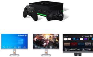 Evolve III XStream Cloud Gaming PC Console Evolve III X2 Mini LED 32" UHD 60Hz IPS Zone 2304 Desktop Monitor - Gray X2-32A6U Evolve III X2 Mini LED 32" UHD 144Hz IPS Zone 1152 Gaming Monitor - Gray X2-32A6V Evolve III X10 OLED 48" UHD 120Hz