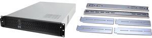 Rosewill 2U Server Chassis Rackmount Case, 4x 3.5" Bays, 2x 2.5" Devices, E-ATX Compatible, 3x 80mm PWM Fans, 2x USB 3.0 - RSV-Z2900U Rosewill Sliding Chassis Rail Kit for 2U to 5U Chassis (Adjustable 20" to 33.5" Depth) 3-Section For Serve