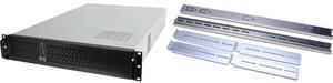 Rosewill 2U Server Chassis Rackmount Case, 4x 3.5" Bays, 2x 2.5" Devices, E-ATX Compatible, 3x 80mm PWM Fans, 2x USB 3.0 - RSV-Z2900U Rosewill Sliding Chassis Rail Kit for 2U to 5U Chassis (Adjustable 26" to 39.4" Depth) 3-Section For Serve