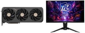 GPU Monitor Combo -  ZOTAC ZT-B50900J-10P Bundle with  ASRock Phantom Gaming PGO27QFV