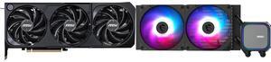 GPU CPU Cooler Combo -  MSI RTX 5070 12G SHADOW 3X OC Bundle with  MSI MAG Coreliquid A13 240
