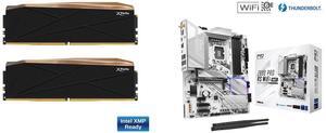 Memory Motherboard Combo -  V-color TMXFCL1680838KGK Bundle with  ASRock Z890 Pro RS WiFi White