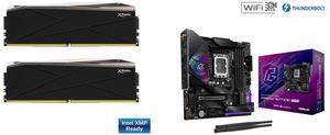 ASRock Z890M Riptide WiFi + V-COLOR Manta XFinity RGB DDR5 32GB (16GBx2) 8000MHz CL38
