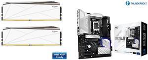 ASRock Z890 Pro RS + V-COLOR Manta XFinity RGB DDR5 32GB (16GBx2) 8000MHz CL38