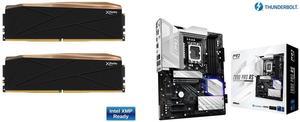 ASRock Z890 Pro RS + V-COLOR Manta XFinity RGB DDR5 48GB (24GBx2) 8200MHz CL40