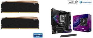 ASRock Z890M Riptide WiFi + V-COLOR Manta XFinity RGB DDR5 48GB (24GBx2) 8200MHz CL40