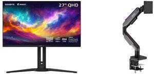 Monitor Monitor Combo -  GIGABYTE AORUS FO27Q3 SA1 Bundle with  MSI MPG MT201R