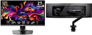 Monitor Monitor Combo -  MSI MPG 271QRX QD-OLED Bundle with  MSI MAG MT201