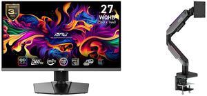 Monitor Monitor Combo -  MSI MPG 271QRX QD-OLED Bundle with  MSI MPG MT201R