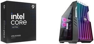 CPU Computer Case Combo -  Intel BX80768285K Bundle with  Cooler Master H700E-IGNN-S00