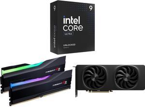 Intel Combo -  Intel Core Ultra 9 285K / Intel Arc B580 / G.SKILL Trident Z5 RGB Series 32GB DDR5 8000 (PC5 64000)