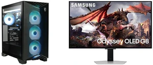 Desktop Monitor Combo - MSI Aegis RS2 AI C2NVR7-1296US Bundle with ...