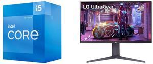 Intel Core i5-12500 - Core i5 12th Gen Alder Lake 6-Core 3.0 GHz LGA 1700 65W Intel UHD Graphics 770 Desktop Processor - BX8071512500 LG 32" 144 Hz VA UHD Gaming Monitor FreeSync Premium (AMD Adaptive Sync) DCI-P3 90% (CIE1976) UltraGear 32