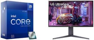 Intel Core i9-12900KF - Core i9 12th Gen Alder Lake 16-Core (8P+8E) 3.2 GHz LGA 1700 125W Desktop Processor - BX8071512900KF LG 32" 144 Hz VA UHD Gaming Monitor FreeSync Premium (AMD Adaptive Sync) DCI-P3 90% (CIE1976) UltraGear 32GQ750-B