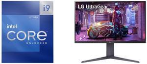 Intel Core i9-12900K - Core i9 12th Gen Alder Lake 16-Core (8P+8E) 3.2 GHz LGA 1700 125W Intel UHD Graphics 770 Desktop Processor - BX8071512900K LG 32" 144 Hz VA UHD Gaming Monitor FreeSync Premium (AMD Adaptive Sync) DCI-P3 90% (CIE1976)