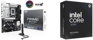 Motherboard CPU Combo -  ASUS PRIME Z890-P WIFI Bundle with  Intel BX80768285K