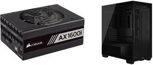 PSU Computer Case Combo -  Corsair CP-9020087-NA Bundle with  Corsair CC-9011276-WW