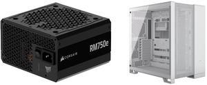 PSU Computer Case Combo -  Corsair CP-9020295-NA Bundle with  Corsair CC-9011260-WW