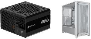 PSU Computer Case Combo -  Corsair CP-9020296-NA Bundle with  Corsair CC-9011291-WW