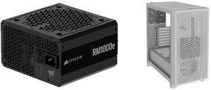 PSU Computer Case Combo -  Corsair CP-9020297-NA Bundle with  Corsair CC-9011252-WW
