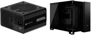 PSU Computer Case Combo -  Corsair CP-9020297-NA Bundle with  Corsair CC-9011265-WW
