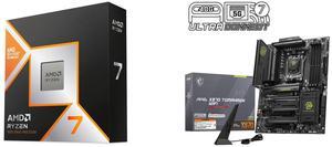 CPU Motherboard Combo -  AMD 100-100001084WOF Bundle with  MSI MAG X870 TOMAHAWK WIFI