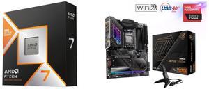 CPU Motherboard Combo -  AMD 100-100001084WOF Bundle with  ASRock X870E Taichi