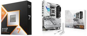 CPU Motherboard Combo -  AMD 9800X3D Bundle with ASUS ROG STRIX X870-A GAMING WIFI and CORSAIR Vengeance RGB 32GB (2 x 16GB)