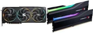 GPU Memory Combo -  GIGABYTE GV-N5070GAMING OC-12GD Bundle with  G.SKILL F5-6400J3239G32GX2-TZ5RK