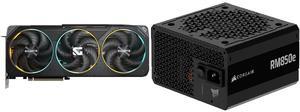 GPU PSU Combo -  GIGABYTE GV-N5070GAMING OC-12GD Bundle with  Corsair CP-9020296-NA