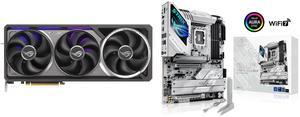 GPU Motherboard Combo -  ASUS ROG-ASTRAL-RTX5090-O32G-GAMING Bundle with  ASUS ROG STRIX Z890-A GAMING WIFI