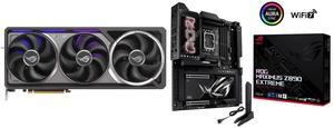 GPU Motherboard Combo -  ASUS ROG-ASTRAL-RTX5090-O32G-GAMING Bundle with  ASUS ROG MAXIMUS Z890 EXTREME