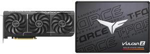 GPU SSD Combo -  ASUS PRIME-RTX5070-O12G Bundle with  Team Group T253TZ001T0C101