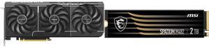 GPU SSD Combo -  ASUS PRIME-RTX5070-O12G Bundle with  MSI SPATIUM M482 PCIe 4.0 NVMe M.2 2TB
