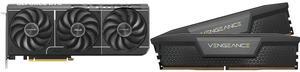 GPU Memory Combo -  ASUS PRIME-RTX5070-O12G Bundle with  Corsair CMK64GX5M2B5600C40
